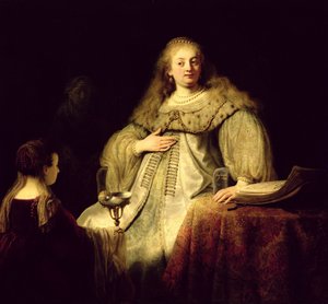ヨモギ、1634 作： Rembrandt van Rijn